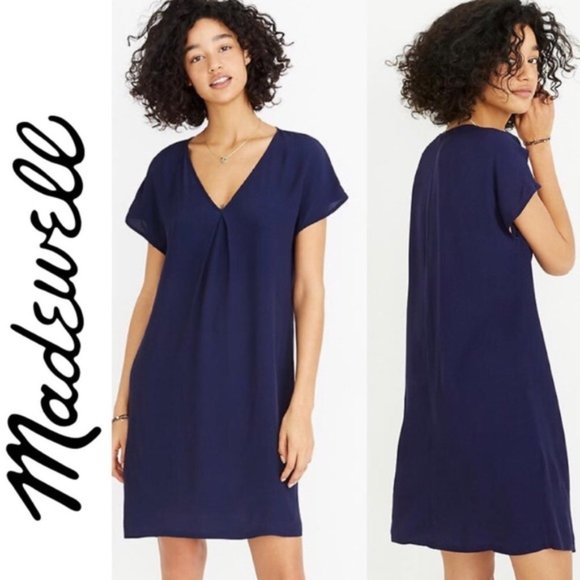 Madewell Dresses & Skirts - Madewell Moment Dress Navy XS